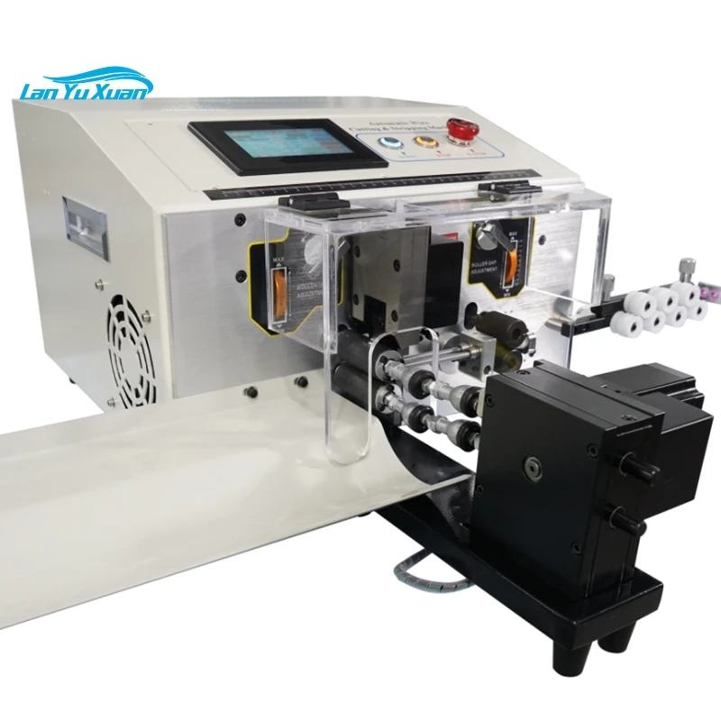 

SWT508-NX2 Peeling Stripping Cutting Machine Computer Automatic Wire Strip Stripping Machine 0.1-4.5mm2 Compatible with Single
