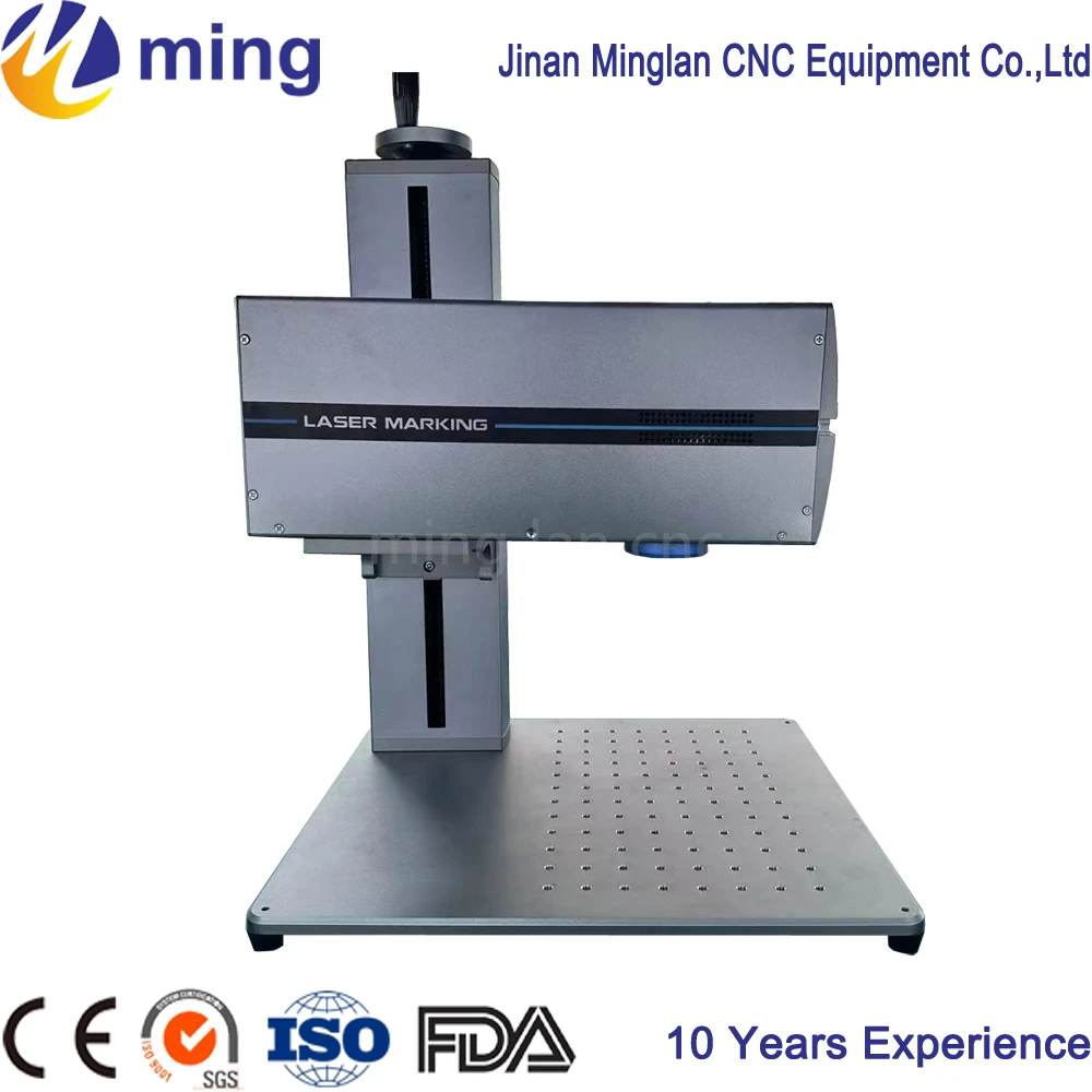 20W 30W Fiber Laser Marking Machine Mobile APP Operate for Metal 2