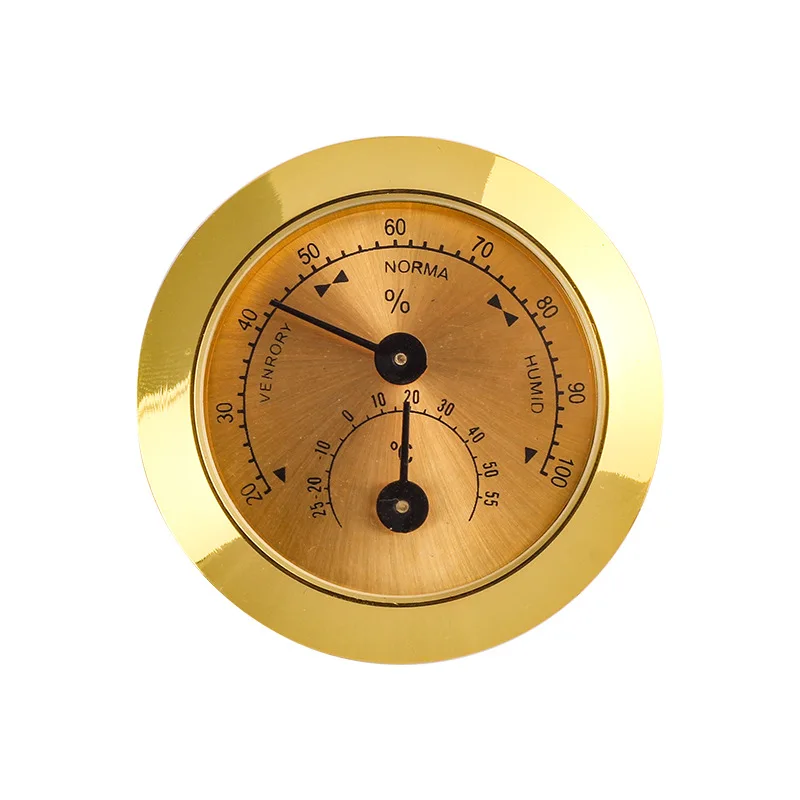 Compact Precision Humidor Cigar Hygrometer – Portable & Accurate Humidity Gauge