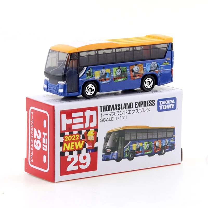 

Takara Tomy Tomica No.29 Thomas Land Express 1/171 Car Alloy Diecast Automotive Model Ornaments Cas Toys Gift Decorations