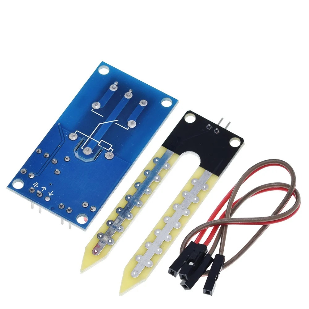 TZT NEW DC 5V 12V Soil Moisture Sensor Relay Control Module Automatic Watering of the Humidity Starting Switch For Arduino soil moisture sensor,soil tester,soil moisture meter