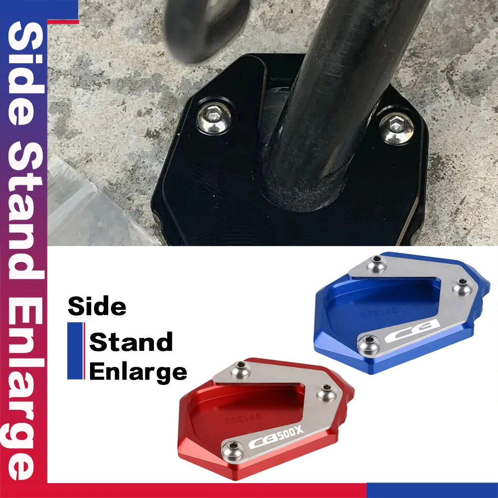 

Для Honda CB500X CB 500X CB500 X 2018-2023 2022 2021 Запчасти для мотоциклов, боковая подставка, удлинитель, подставка, подставка