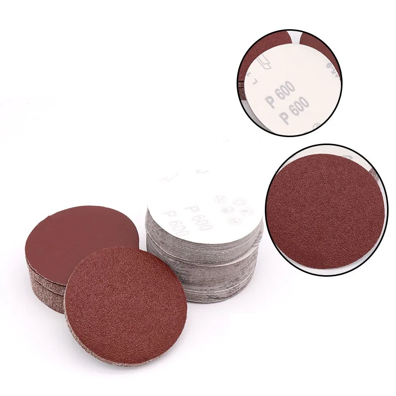

10Pcs 4" 5" 6" Round Sanding Discs Self-Adhesive Sandpaper Pad 60/80/100/120/150/180/240~600/800/1000Grit for Polishing Grinding
