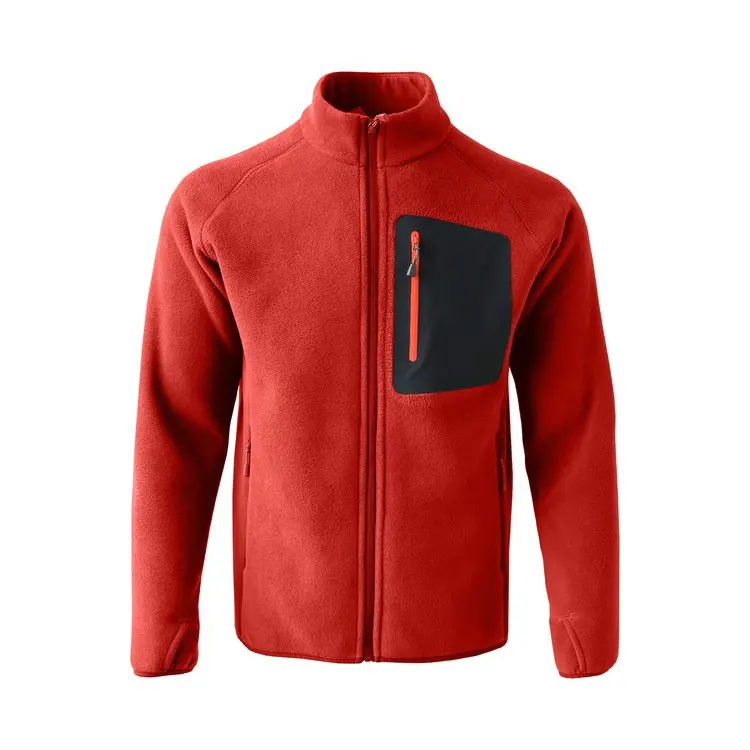 Dik Yaka Polar! Unisex Spor Ceket Hafif Rahat Sıcak Üst Çok Yönlü Yumuşak Günlük Spor Sonbahar Kış Temel