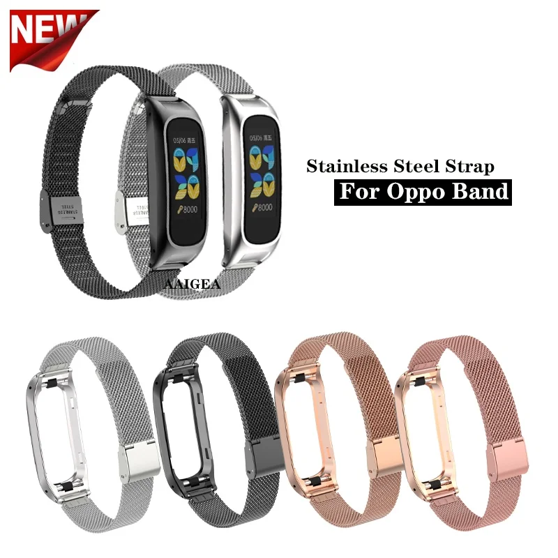 Milanese Stainless Steel Watchband Strap