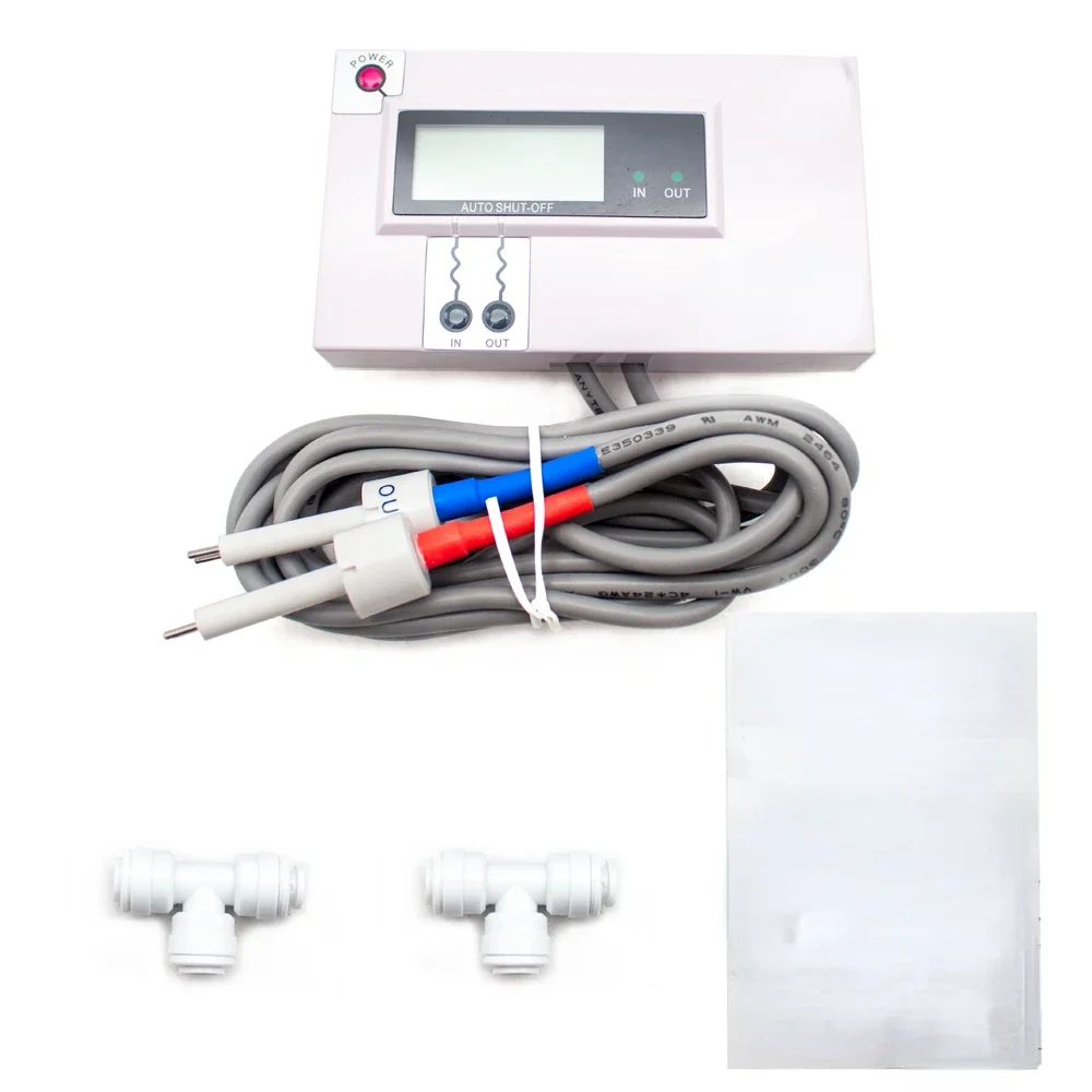 

Commercial Dual In-Line Monitor Digital Water Quality Tester Meter IN/OUT Water Quality Monitor 0-9990PPM