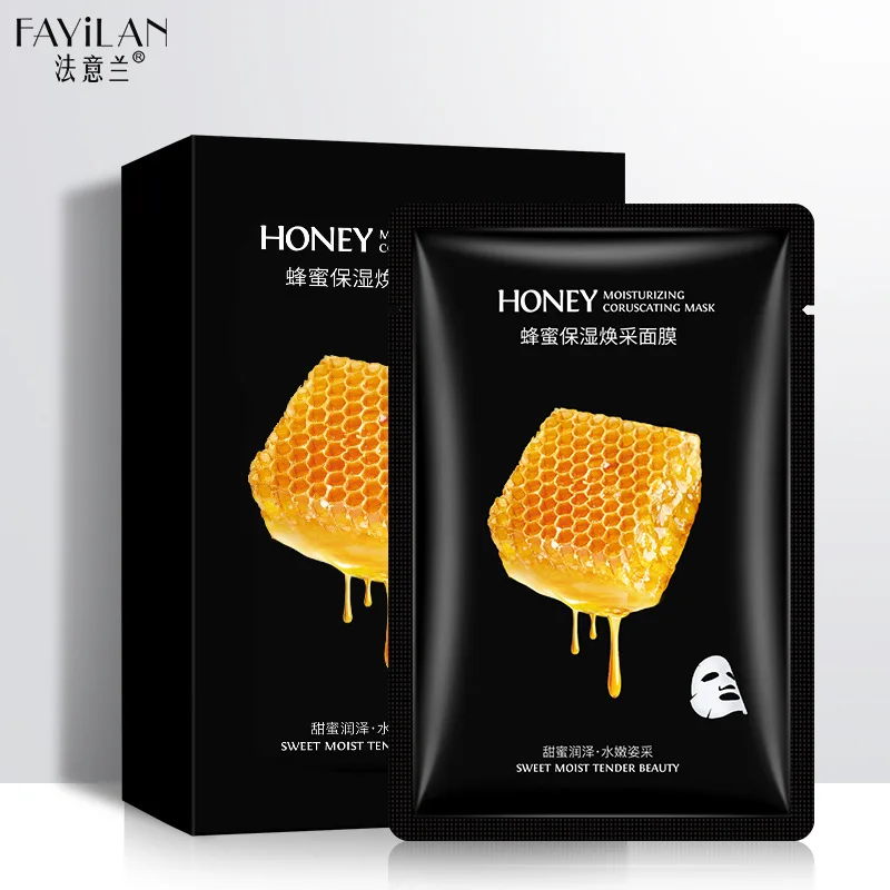 Honey Hyaluronic Acid Hydrating Mask mascara facial face masks korean