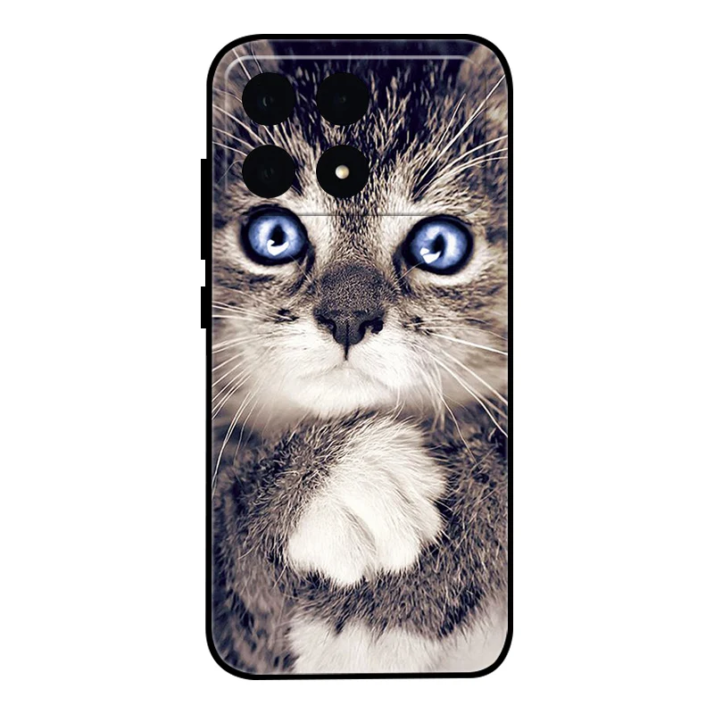 Cute Cartoon Soft Silicone Shockproof Back Case - Enhanced Protection in TPU