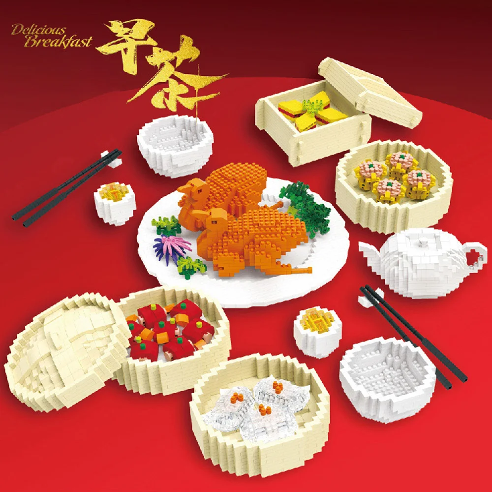 china-delicious-food-micro-diamond-block-cantonese-tea-snack-bricks-roast-chiken-pork-ribs-shrimp-ravioli-sumai-toy-nanobrick