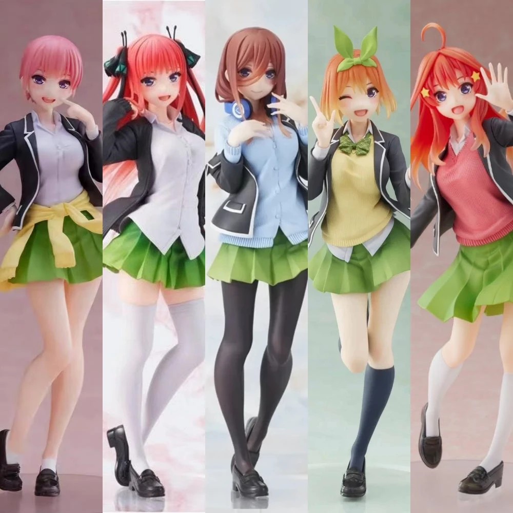 

The Quintessential Quintuplets Nakano Ichika Nakano Nino Nakano Miku Nakano Yotsuba Nakano Itsuki Aniem Figure Decoration Collec