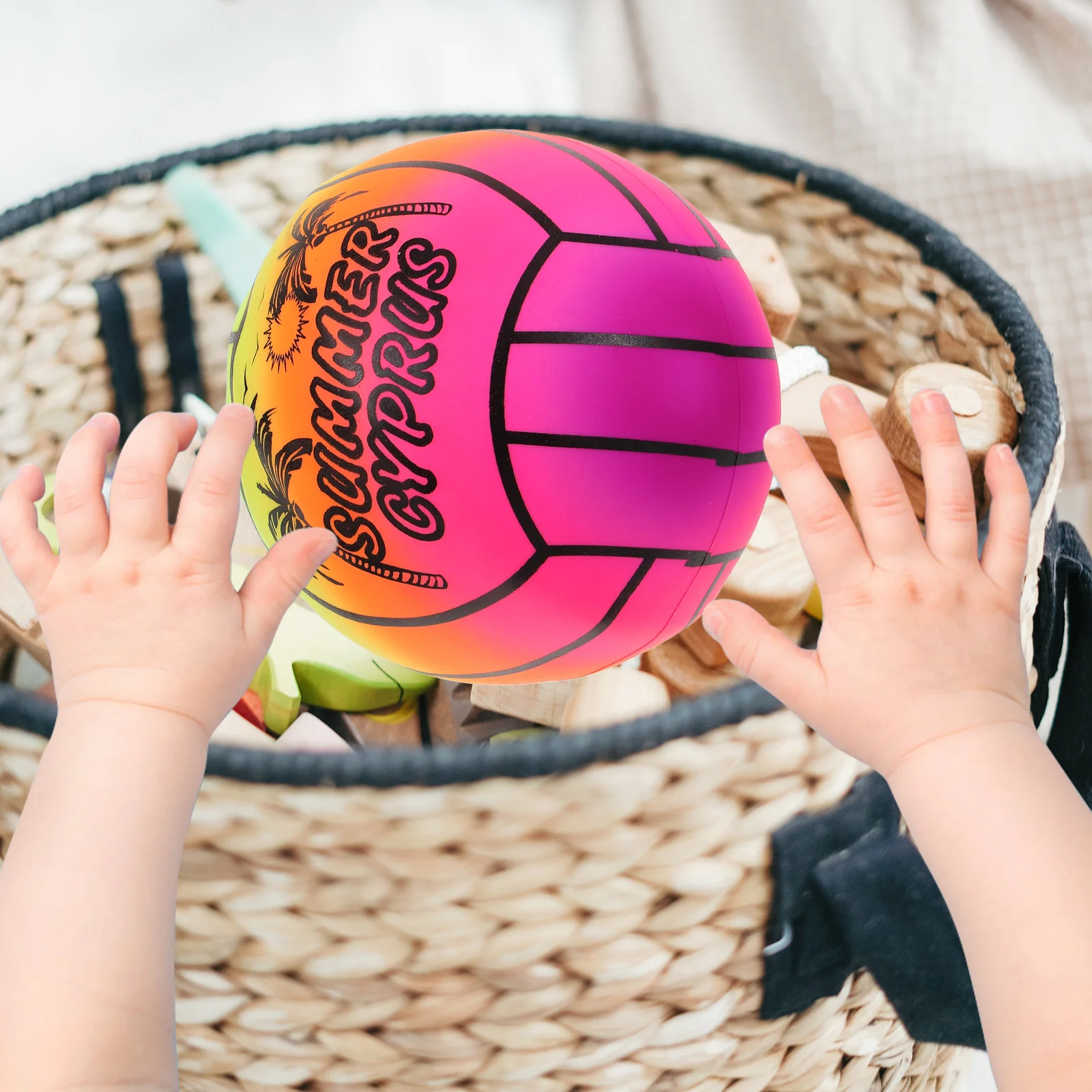 

Inflatable Beach Ball Inflatable Rainbow Volleyball Rainbow Inflatable Ball