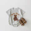 Newborn Baby Jumpsuit Printed Casual Long Short Sleeve Baby Boy Girl Clothes Spring Summer 2