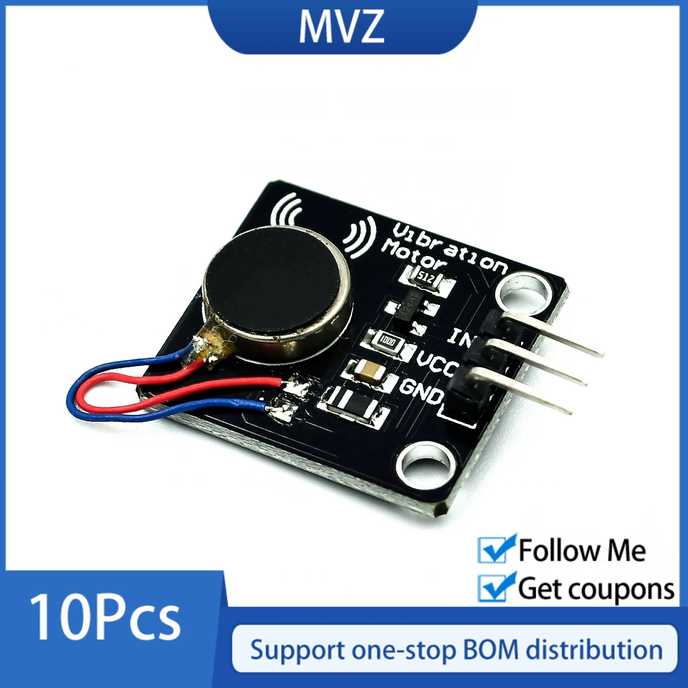 10 шт. переключатель вибрационного двигателя модуль датчика для игрушек модель