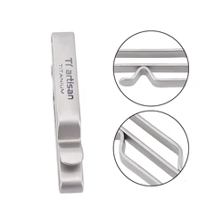 Titanium Alloy Keychain Key Ring Quick Waist Belt Hanging Buckle Key Ring Holder Portable Multifunctional Hook Anti Slip Cord