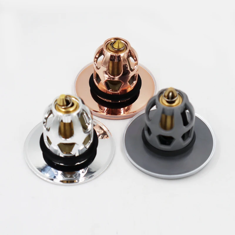 Universal Copper Pop-Up Bounce Core Basin Drain Rose Gold Filter Hair Catcher Deodorant Bath Stopper Kitchen Bathroom Tool drain filter,drain stopper,basin drain stopper,washbasin drain plug,drain strainer,bathroom sink stopper,hair catcher stopper,basin sink drain