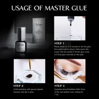 Gollee Fast drying 0.5s Eyelash Extension Glue Waterproof Eyelash Adhesive Lashes Supplies Pro Glues For Salon Makeup Tools 2