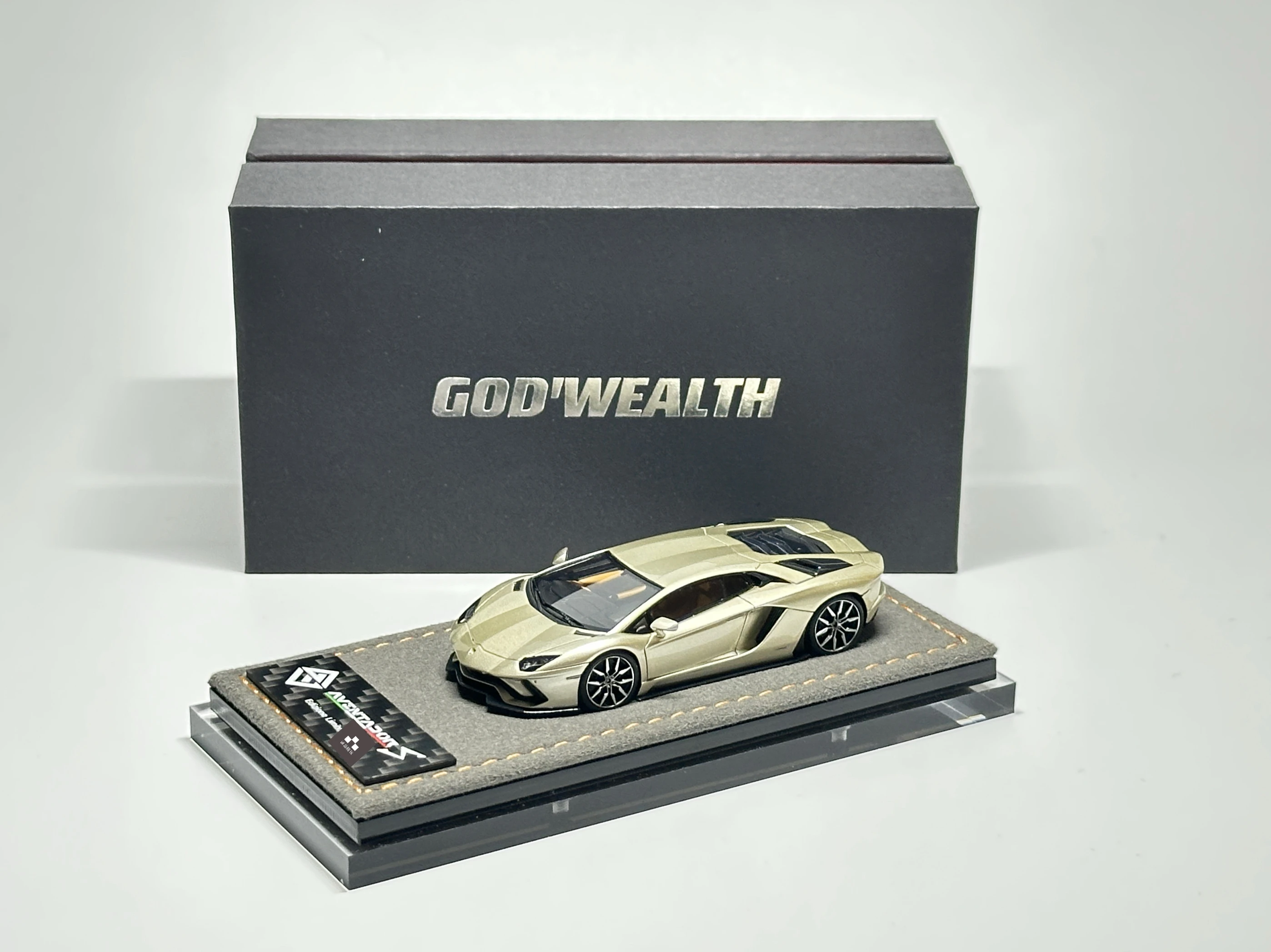 GW 1:64 Lamborghini Aventador S LP740-4 Resin miniature