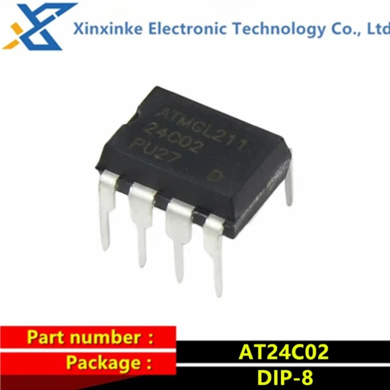 2 CON] (DIP) IC 24C02 DIP-8 (AT24C02 IC Nhớ EEPROM) | Việt Nam - Foto 4