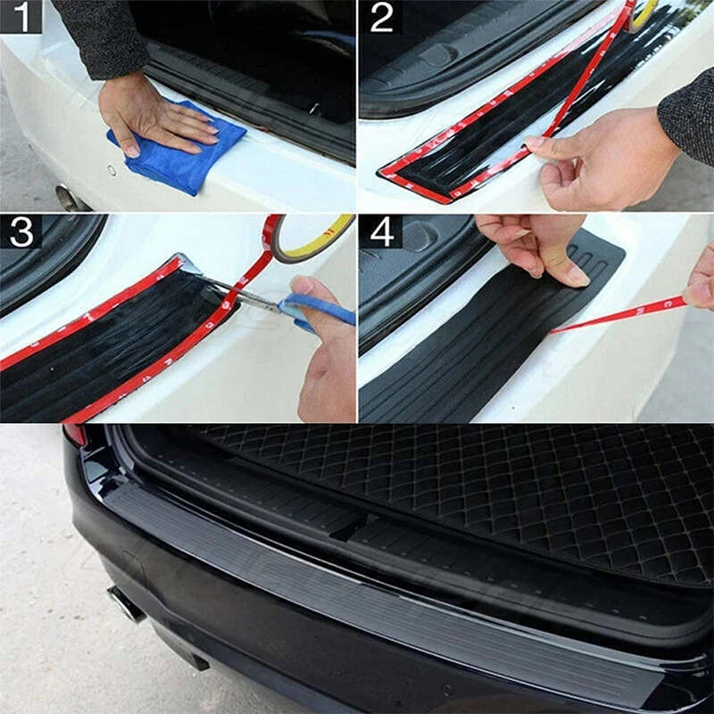 Enhanced Rear Bumper Protector and Anti-Slip Safety Guard