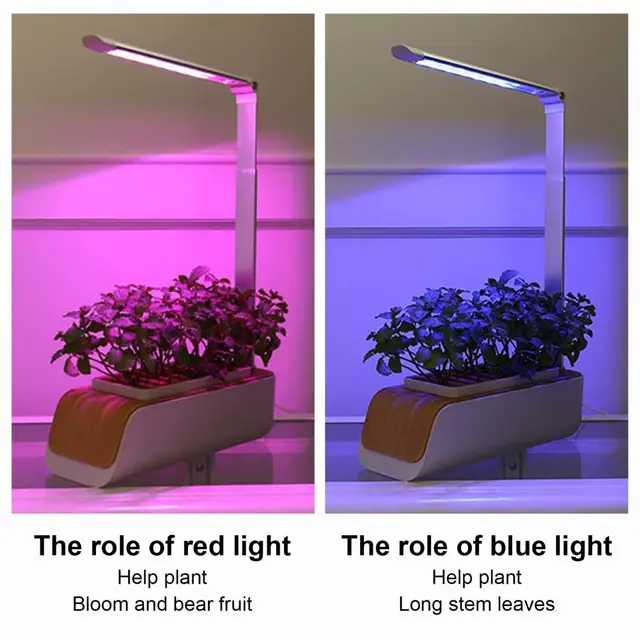 Több Szögű Állítható Műanyag Asztali Led Növény Termesztési Lámpa Az Udvarra - Image 5