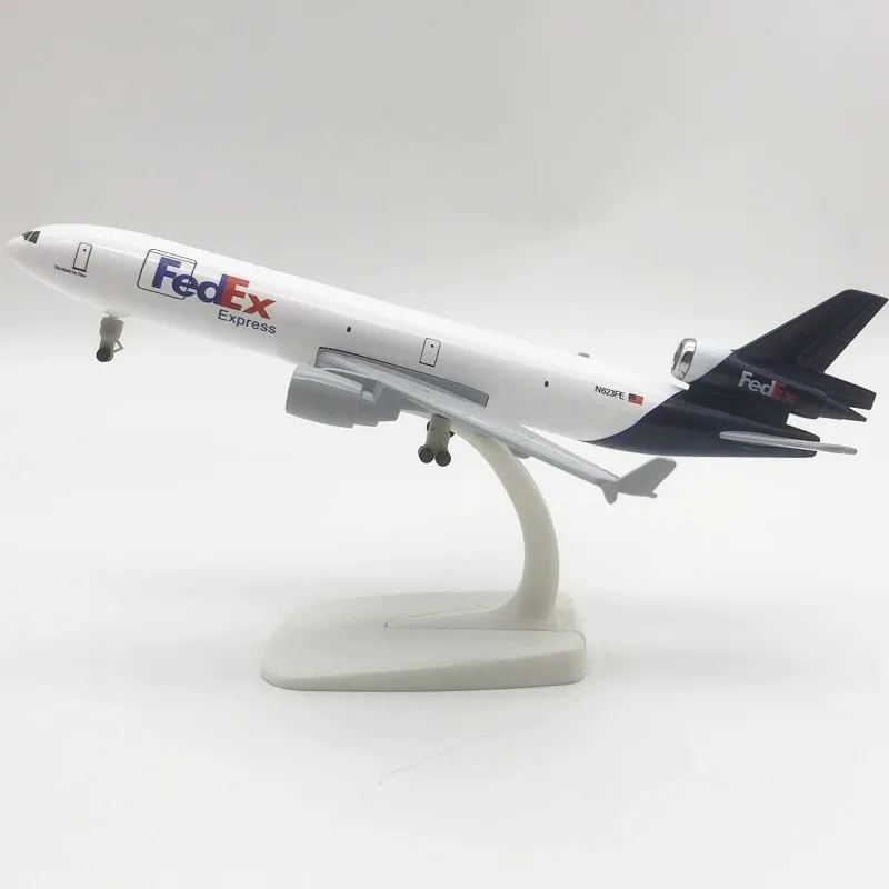 UPS Cargo Airlines 20cm Metal Diecast Airplane Model with Landing Gears and Wheels