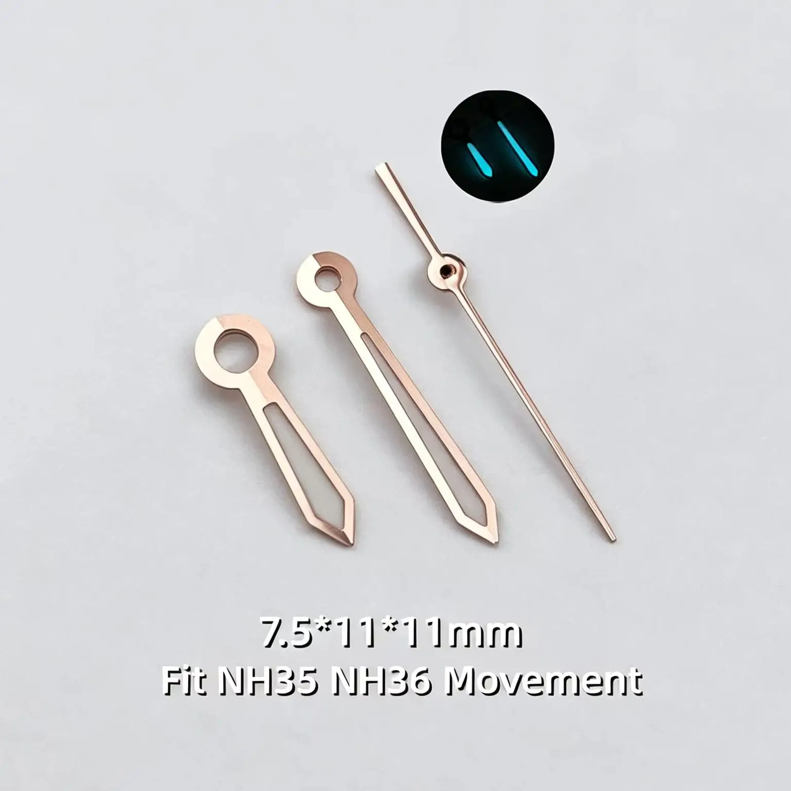 Santos-Style Watch Hands