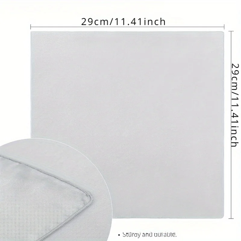 6pcs 29x29cm Table Napkins Square Dinner Napkins Washable Soft Table for Wedding Birthday Parties Decoration