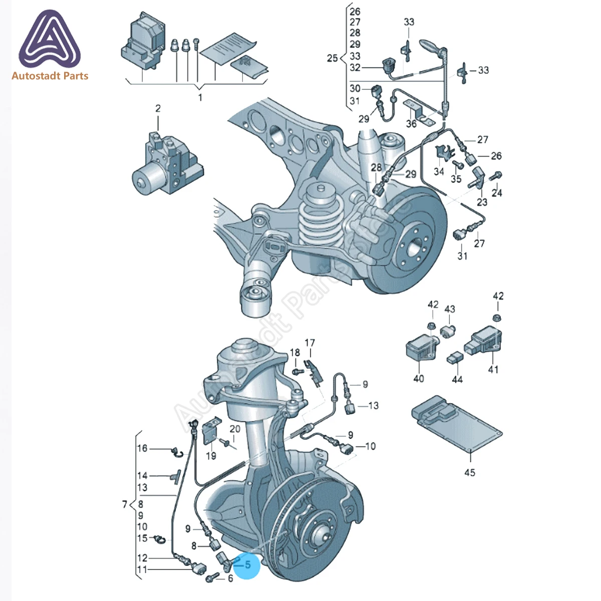 Premium ABS Sensor Replacement Part