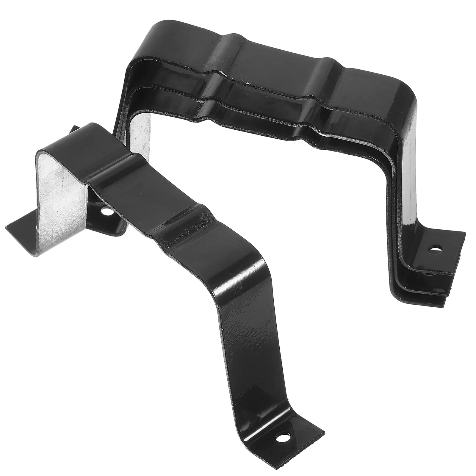 

4 Pcs Downspout Locator Versatile Downpipe Strap Gutter Adapter Aluminum Drainage Downspouts Alloy