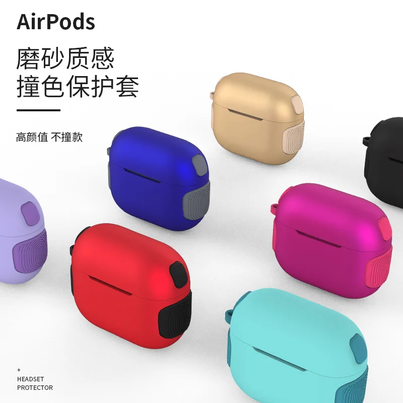 Custodia In Silicone Per Apple Airpods Pro Custodia Air Pods 1 2 Custodia Bluetooth Protettiva Per Air Pod Pro Accessori Per Auricolari