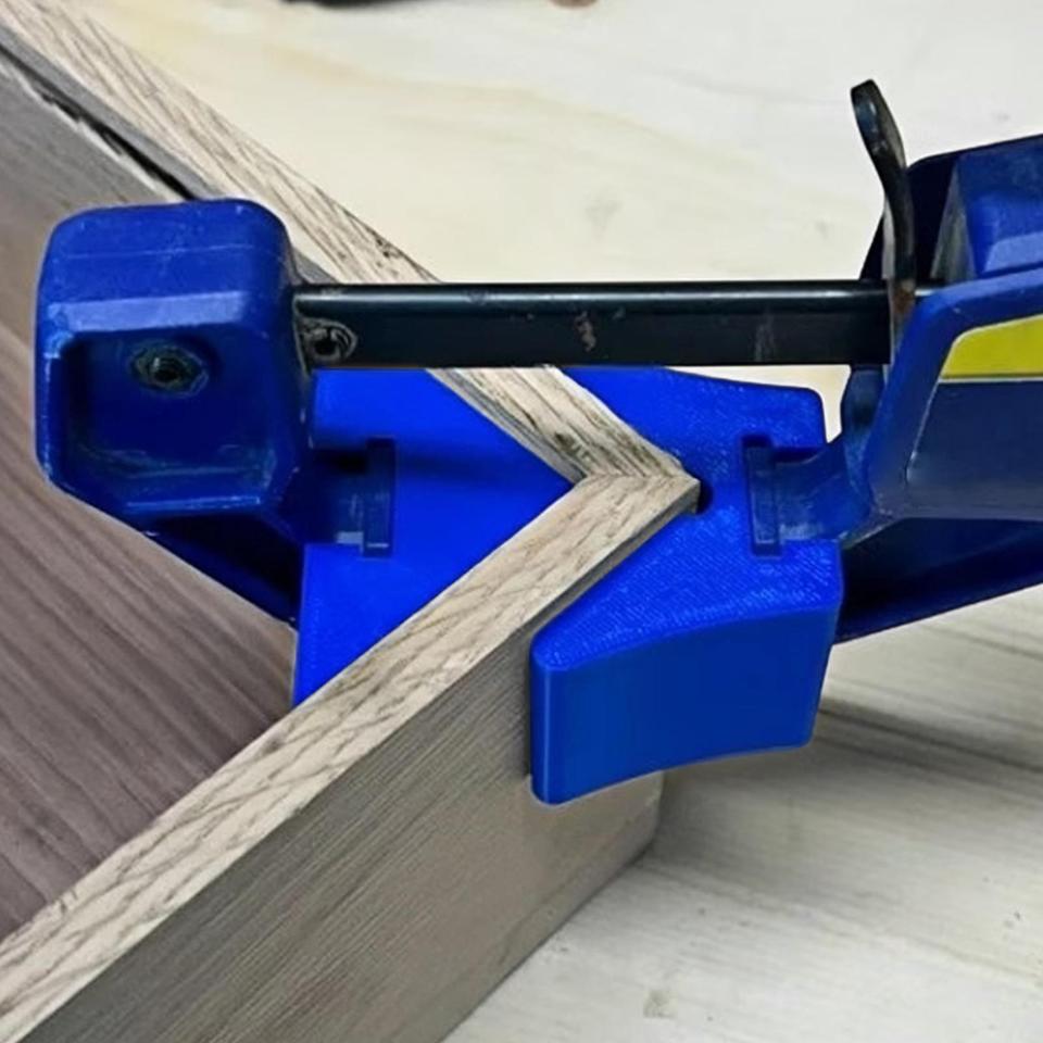 Corner Clamp Adapter 90 Degree Woodworking Clamp Quick Release Positioning Gripper Woodworking Corner Clamping Tool