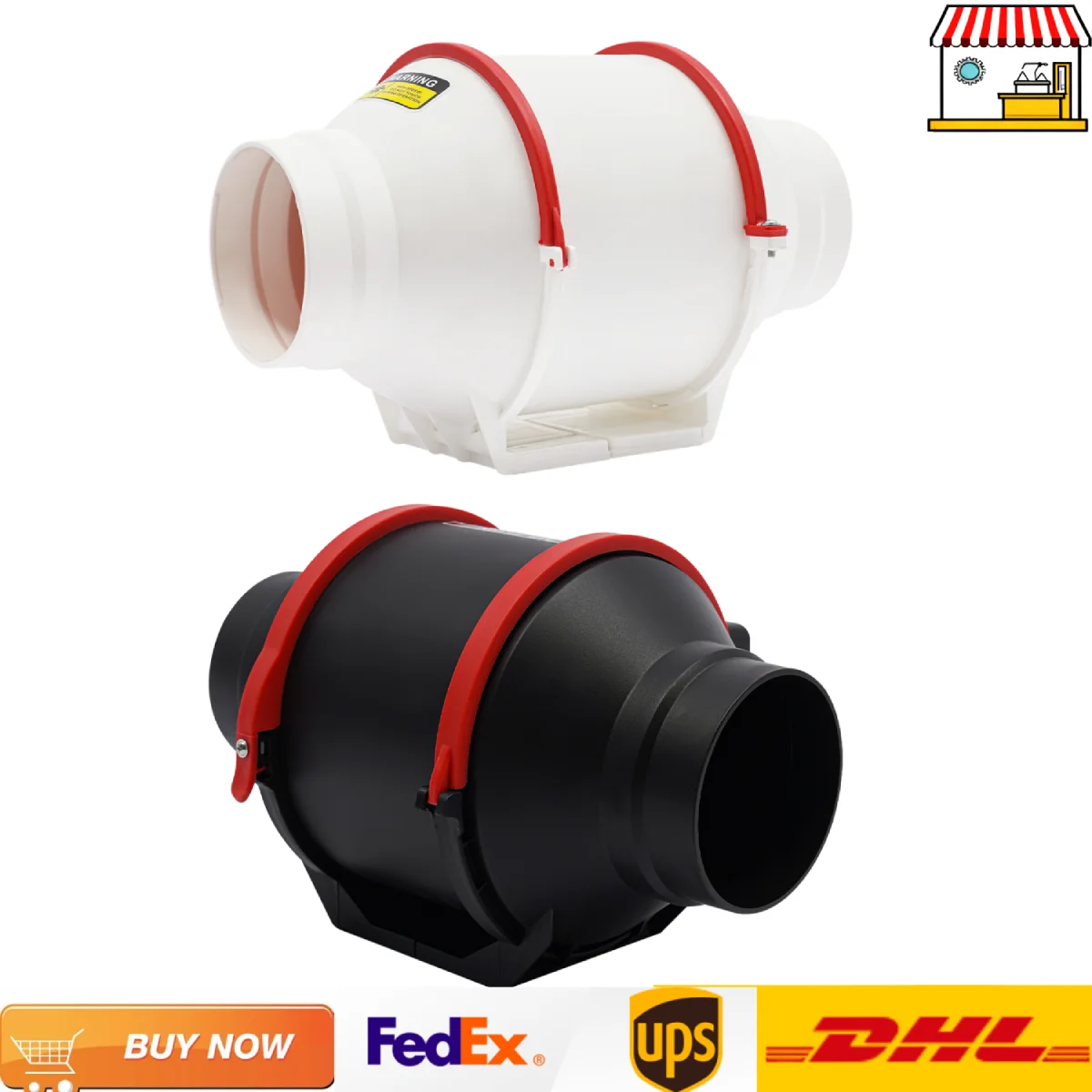 220V 4 pouces ventilateurs d'extraction 310 m 3/h tuyau à distance conduit ventilateur salle de bains extracteur Ventilation cuisine toilette ventilateur |   2 vitesses