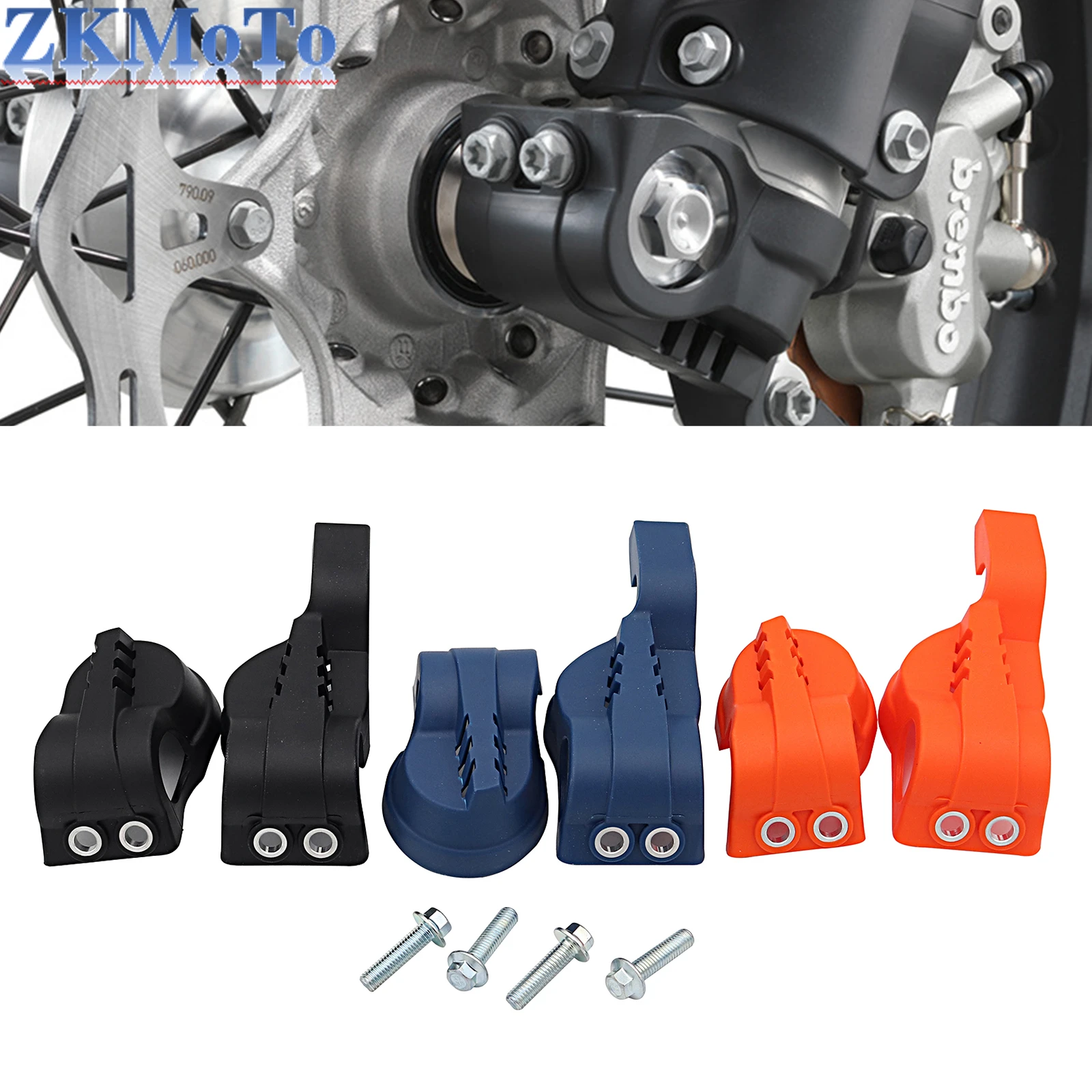 Fork bottom shoe guard cover protector KTM EXC 300 125 250 350 450 500 EXC EXCF SX SXF XC XCF XCW TPI