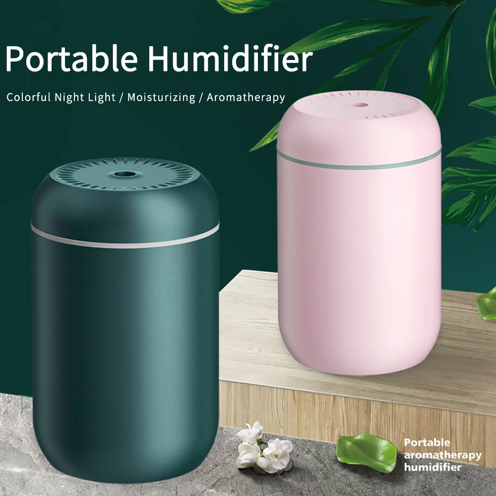 USB Air Humidifier Car Aromatherapy Machine Portable Car Humidifier Desktop Home Mini Air Humidifier