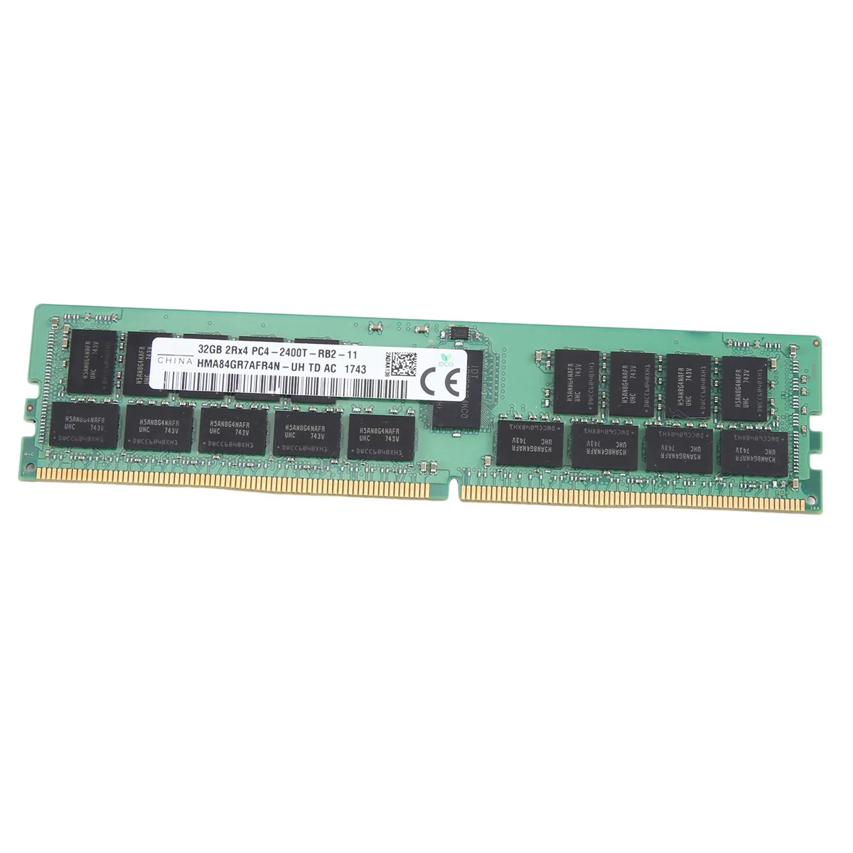 

For SK Hynix 32GB DDR4 Server RAM Memory 2400Mhz PC4-19200 288PIN 2Rx4 RECC Memory RAM 1.2V for X99 Motherboard