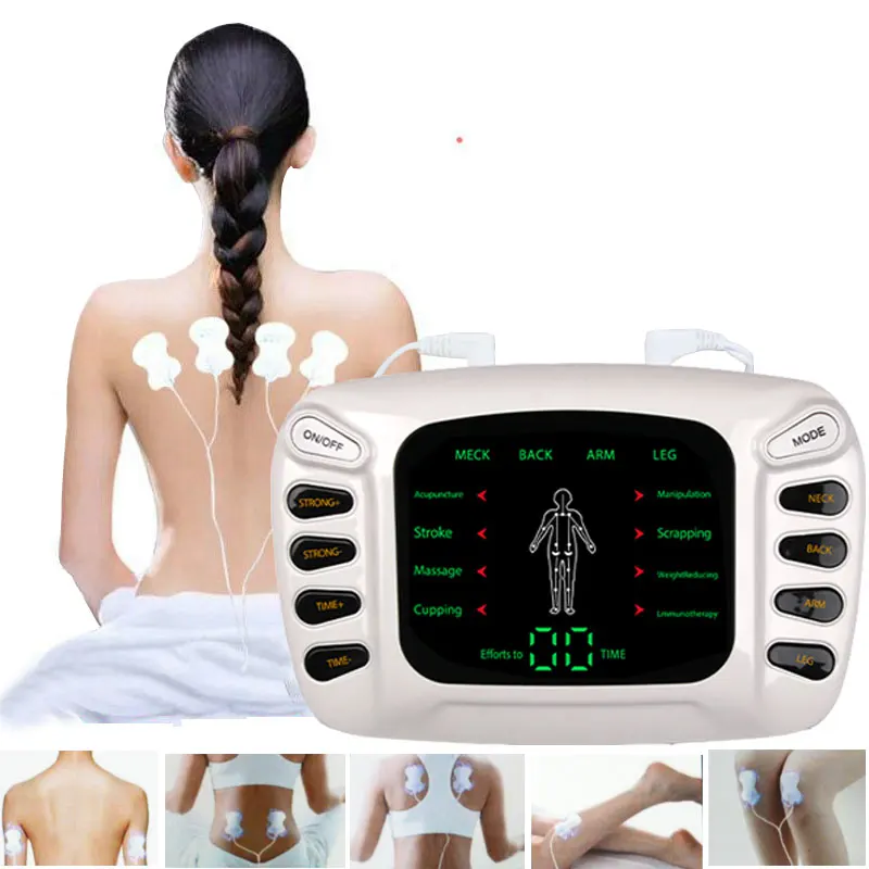 Multi Function Acupuncture Electric Therapy Massager Machine Pulse Slimmming Massage for Body 6