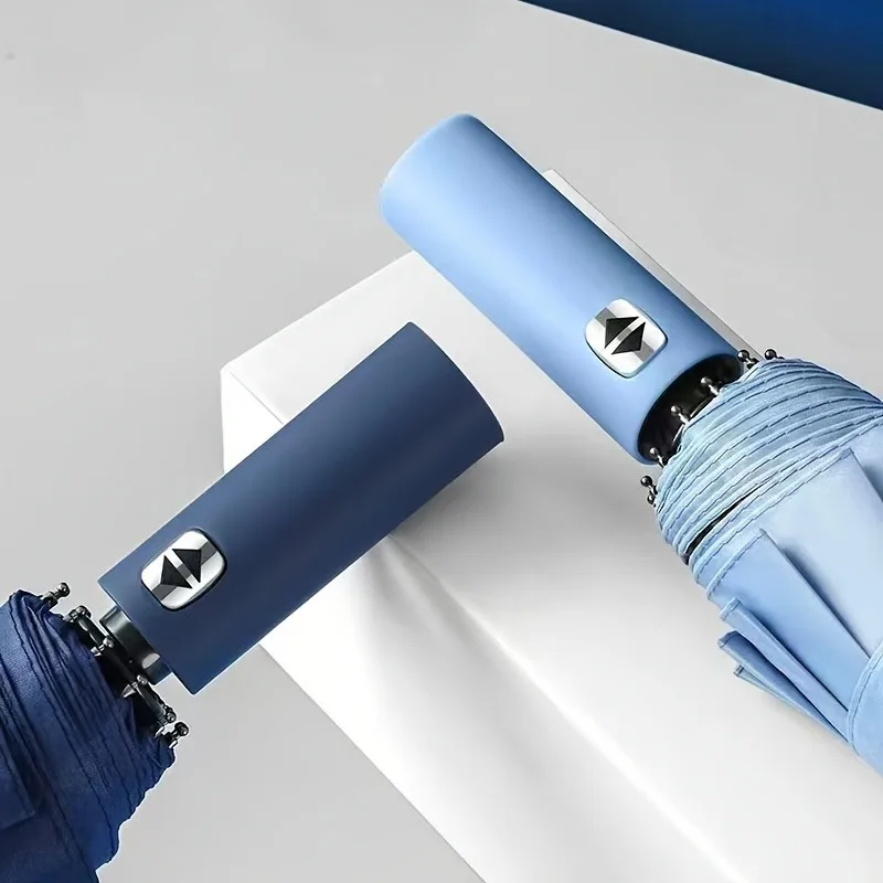 Weather-Resistant Automatic Umbrella with 24-Bone Design - Available in a Range of Colors