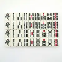 Mini Mahjong Set Portable Mahjong Board Portable Mini Mahjong Game Set for Travel Home Parties Lightweight Classic for On-the-go 1