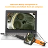Teslong 5 inches IPS Inspection Camera, Dual Lens Borescope, Endoscope Camera with 7 LEDs, 5000mAh, Flashlight, Case, 32GB 6