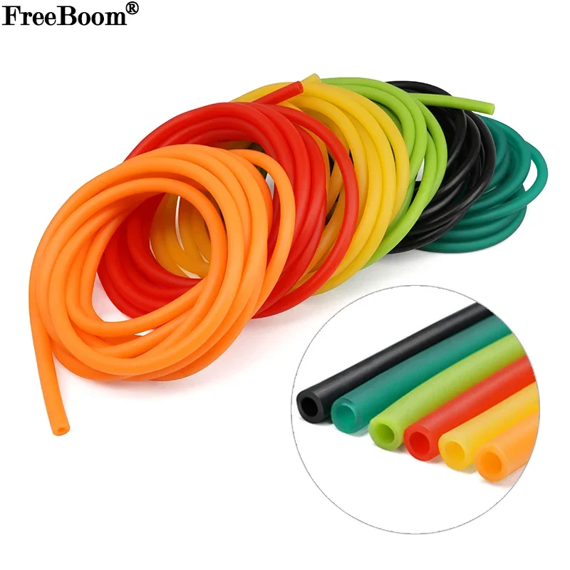 Nature Latex rubber hose Color IDxOD 1.6~10mm High Resilient Surgical Medical Tube Slingshot Catapult Elastic Band