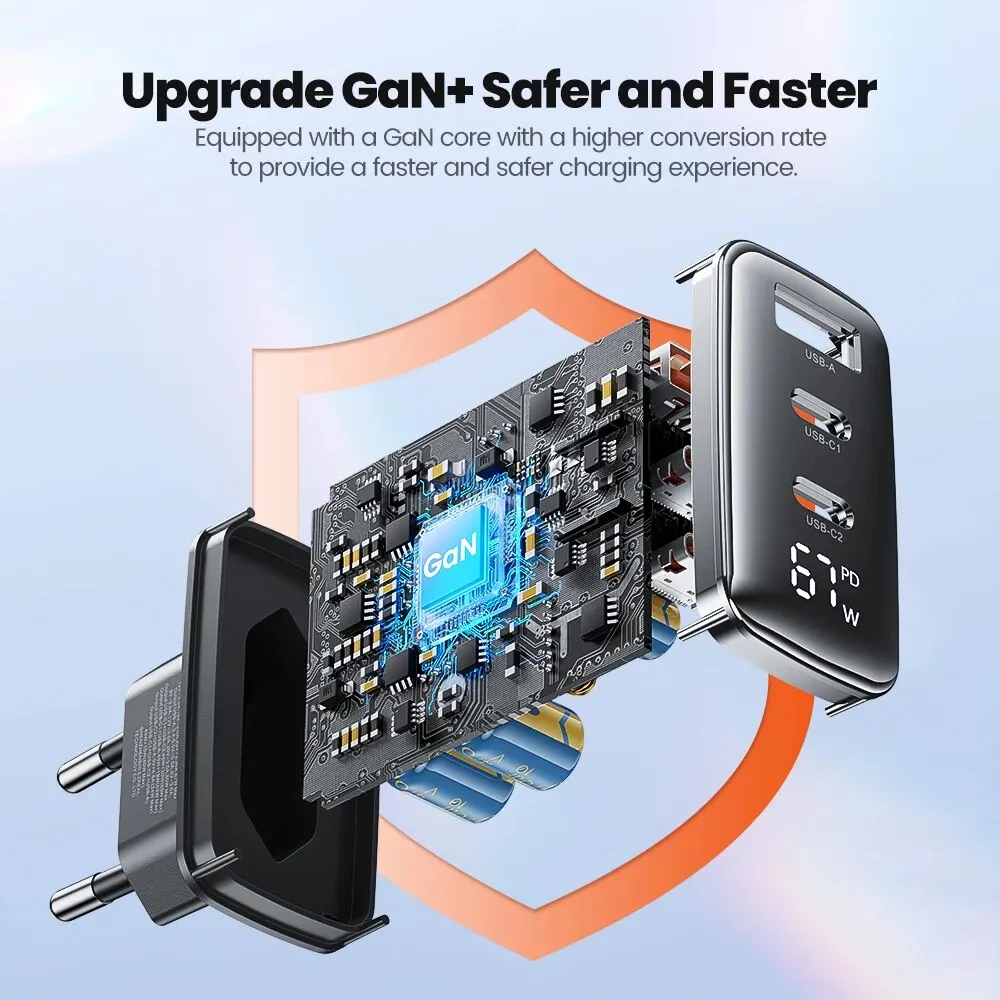 Toocki GaN USB C charger: Powerful, Efficient, and Compact Charging Solution