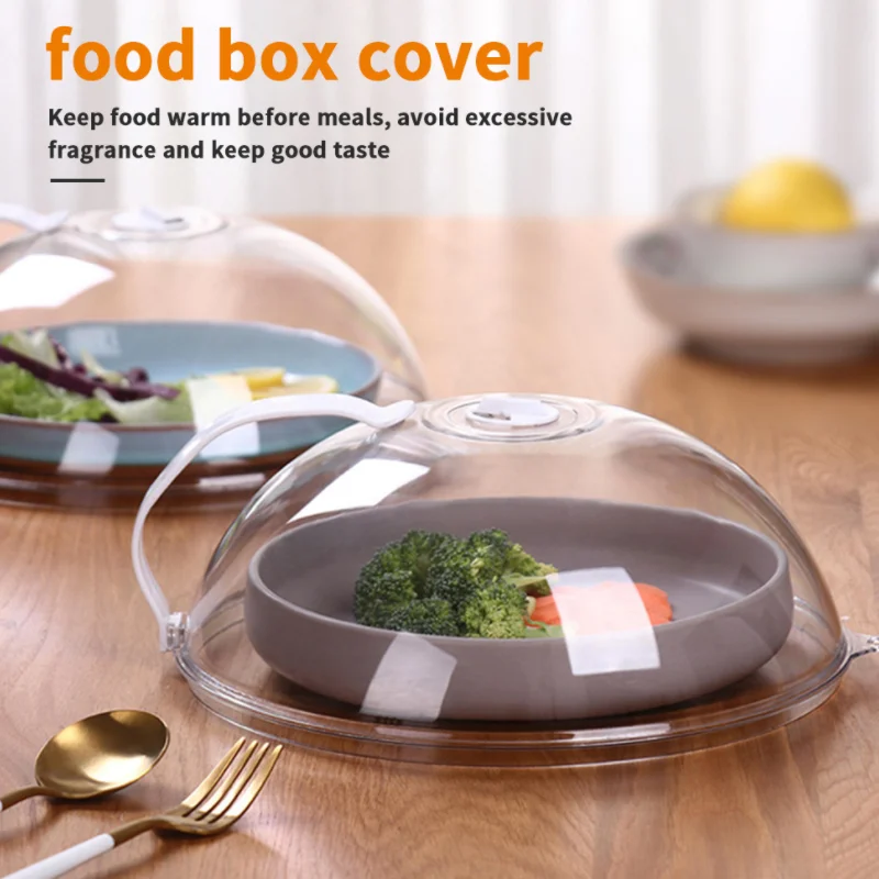 Microwave Cover for Food 2PCS Microwave Splatter Cover Large Microwave  Plate Food Cover With Easy Grip Handle Anti-Splatter Lid With Enlarge Steam