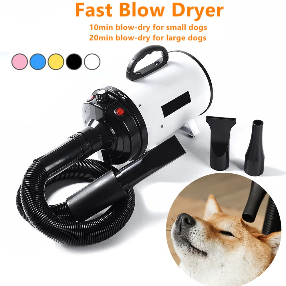 2800W Hair Dryer For Dogs Pet Grooming Supplies Blower Warm Wind