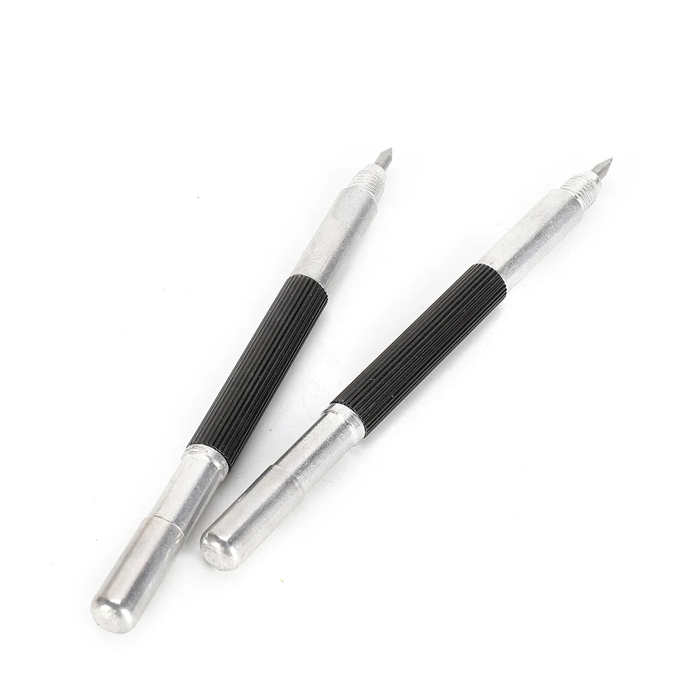 

2pc Tip Scriber Pen Diamond Metal Construction Marking Engraving Tool For Glass Concrete Wood Jewelry Carving Scribing Hand Tool
