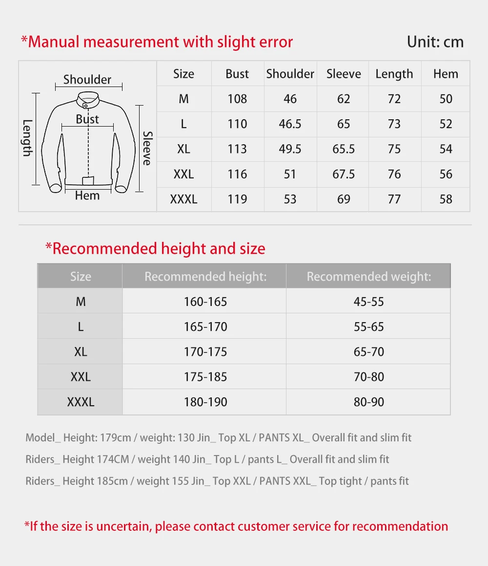 Motorcycle Jacket Anti-Fall Outdoor Motocross Riding Clothing Protection Summer Breathable Motorbike Pants Wear-Resistant M-3XL