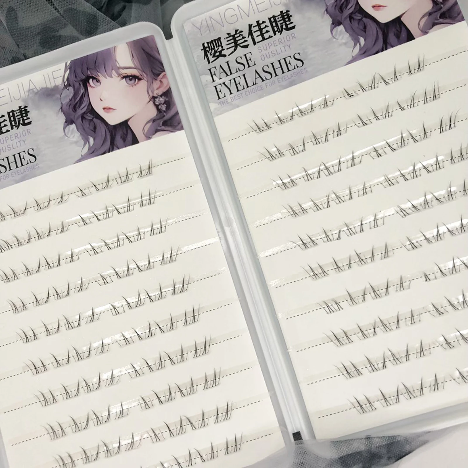 4-6mm No Glue False Eyelashes New Korean Style Lower Lashes Natural Fake Eyelashes for Women Daily Wear Cosplay DIY Makeup