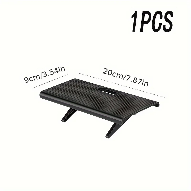 Регулируемая верхняя полка для экрана телевизора Компьютерный монитор Настольный экран Верхняя полка для хранения ТВ-приставка для медиа-приставки, полка для маршрутизатора Домашний органайзер