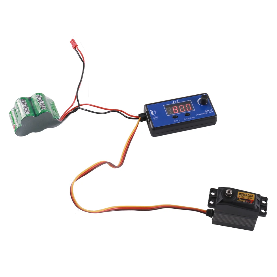Testeur De Servo Numérique ESC Alomejor – 3 Modes, Alliage Alu, Pour RC Avion Hélico Voiture