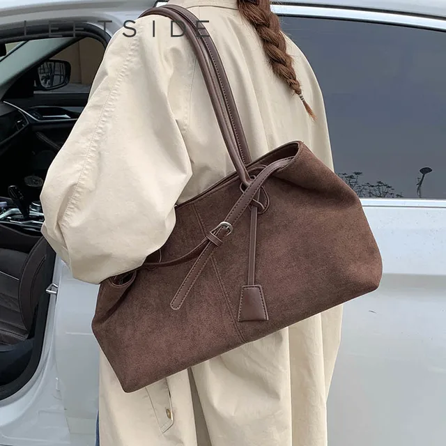 LEFTSIDE – sac à bandoulière en cuir PU pour femmes, nouvelle mode rétro sous les bras, marque de luxe de styliste, fourre-tout, hiver 2025 1