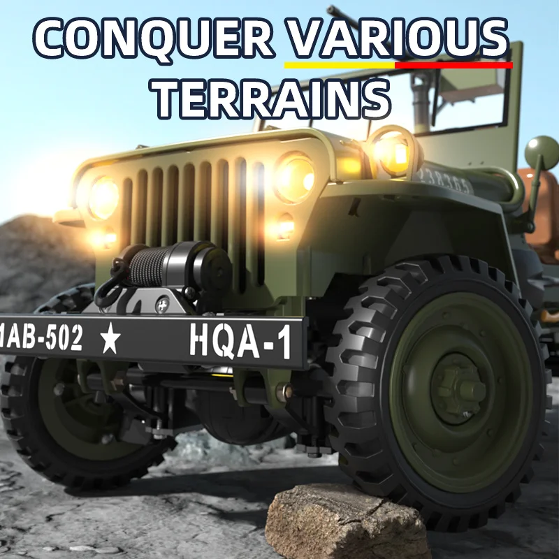 HG4-58 Simulated Retro Off-Road Vehicle 1:14 Four-Wheel